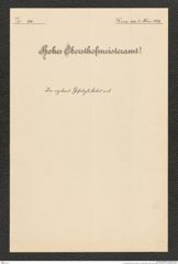 k.k. naturhistorisches Hofmuseum, Intendanzakten 1885-1896 (Hauer), Aktenzahl Z.190-229/1889, Seite 4